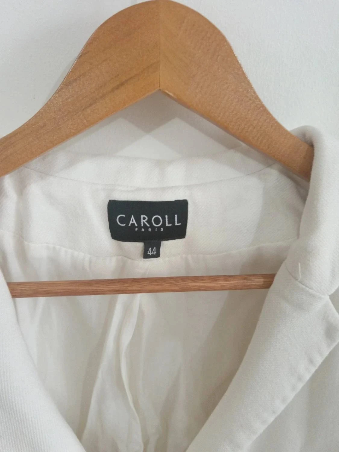 C131 blazer blanco Caroll 44 – photo 2